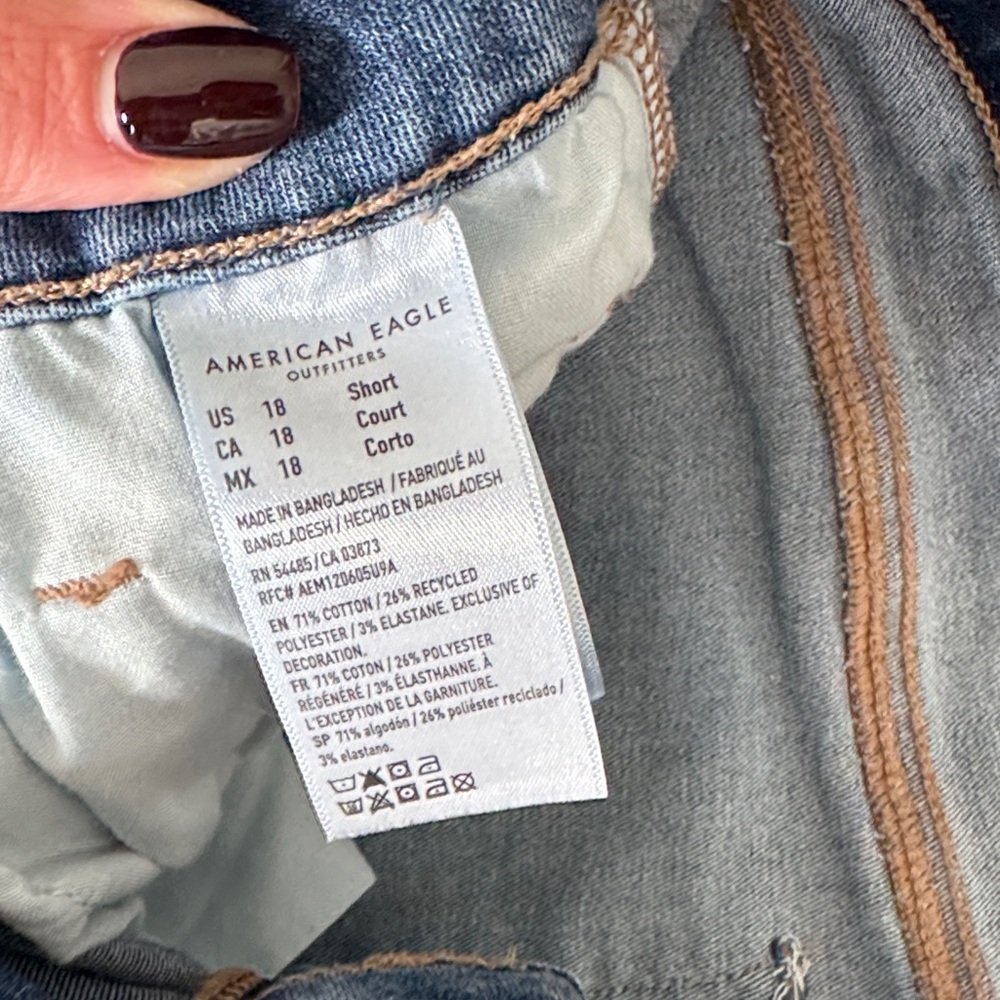 American Eagle Outfitters Bootcut Blue Jeans - Picture 2 of 4
